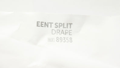 Halyard 89358 EENT Split Drape 76inch x 124inch